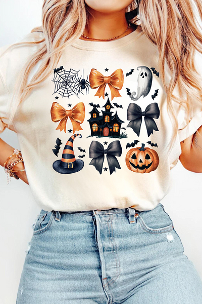 Criss Corss Halloween Pattern T-Shirt