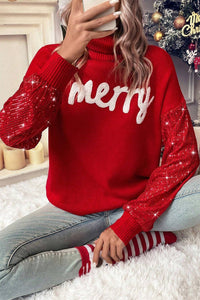 Red "Merry" Cristmas Sweater