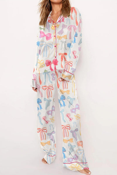 Cozy Love Bow Pajama Set