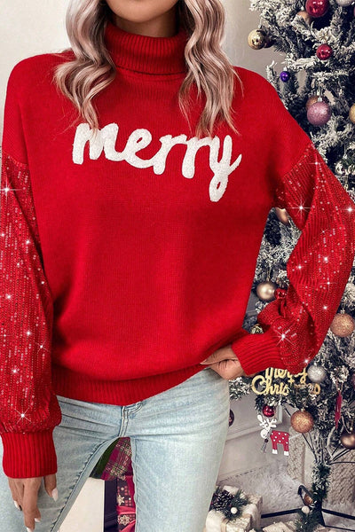 Red "Merry" Cristmas Sweater