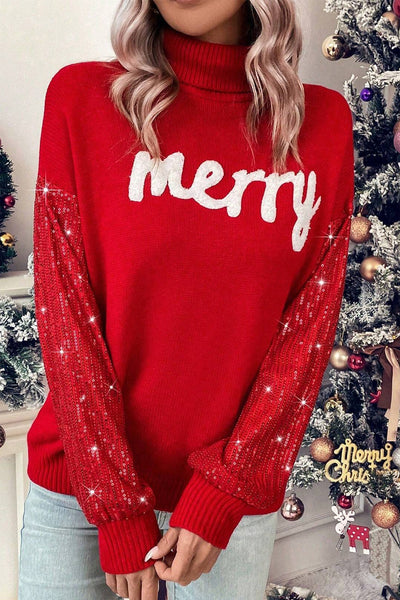 Red "Merry" Cristmas Sweater