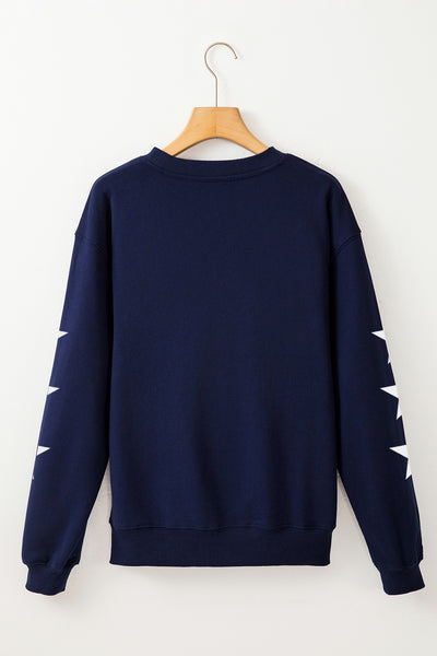 Navy Blue "GAME DAY" Pullover Sweatshirt