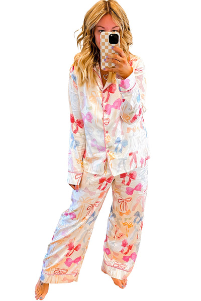 Cozy Love Bow Pajama Set