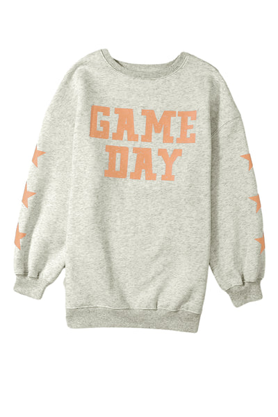 "Game Day" Lettering Sweatshirt