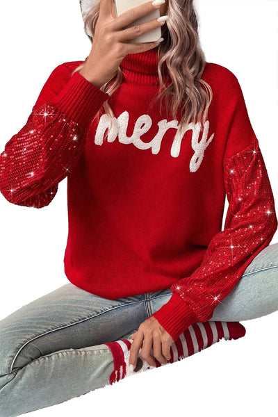 Red "Merry" Cristmas Sweater